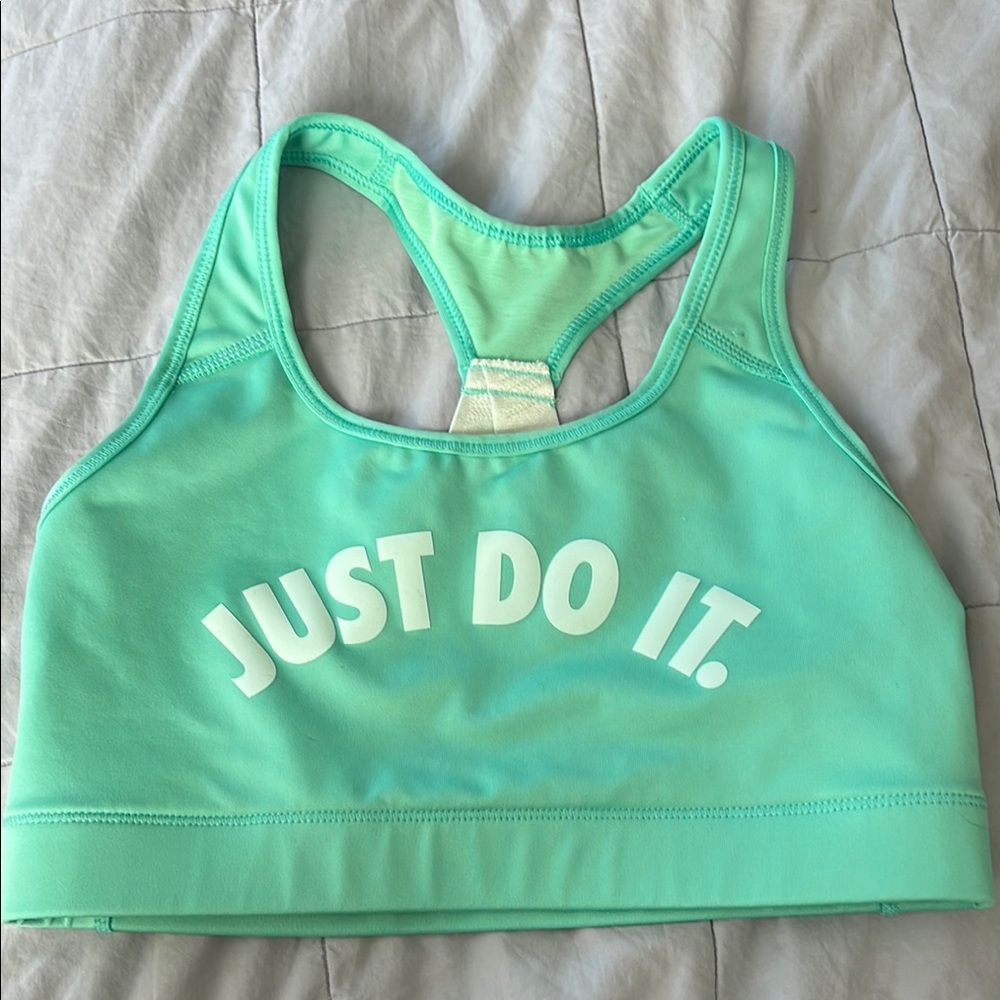 Nike Teal Dri-FIT Sports Bra